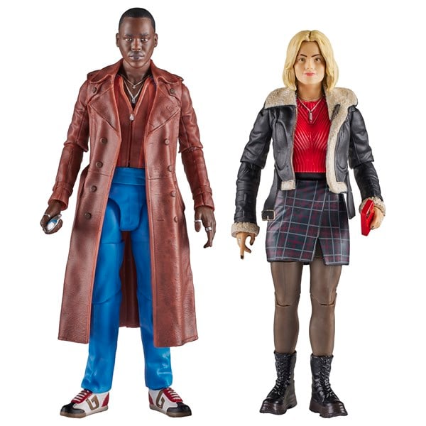 0021933 Doctor Who Fifteenth Doctor And Ruby Vortex Edition 55 Collector Figures