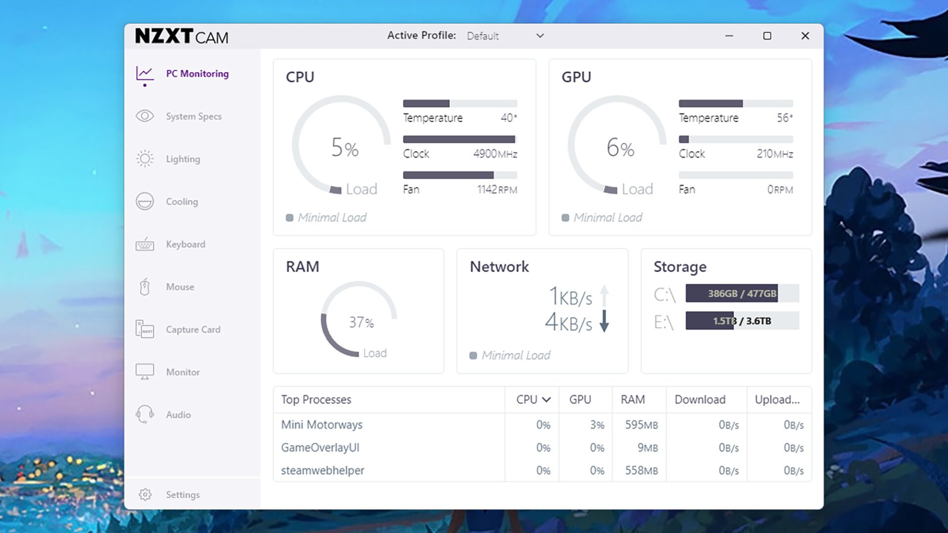 Nzxt Cam