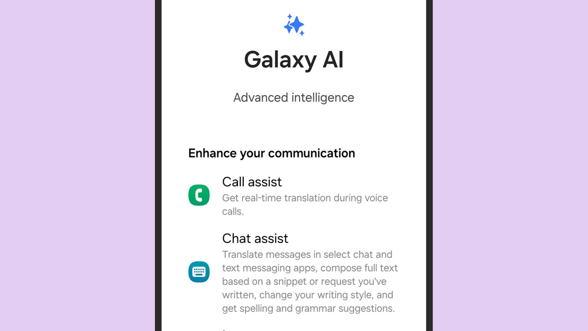 Samsung Galaxy AI