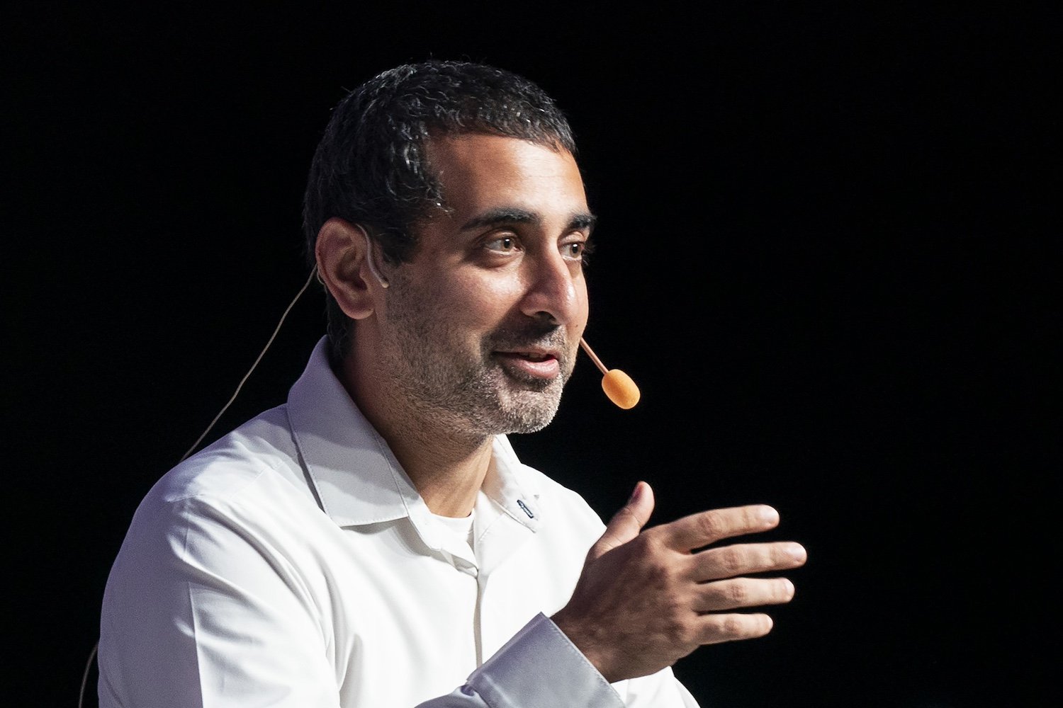 Balaji Srinivasan during the Fintech Festival