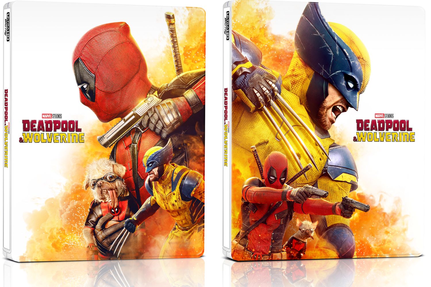 Deadpool Wolverine Steelbooks