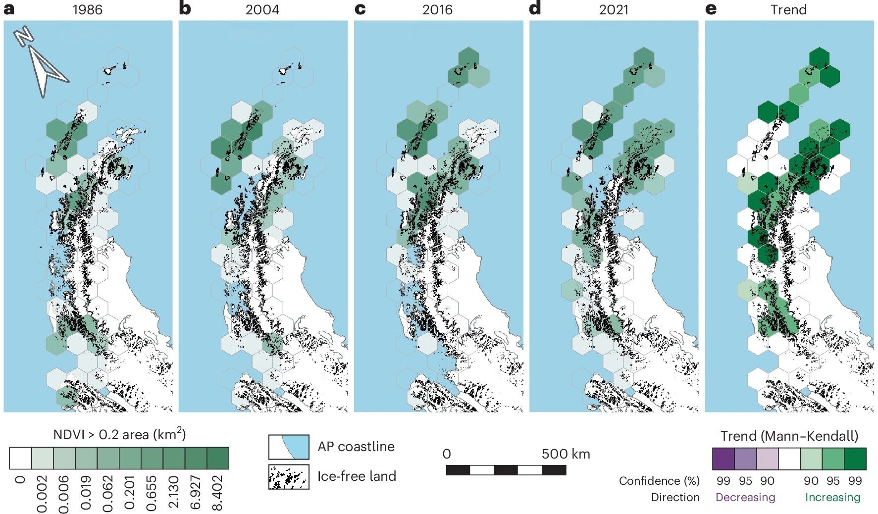 Increased Greening Of Antarctica