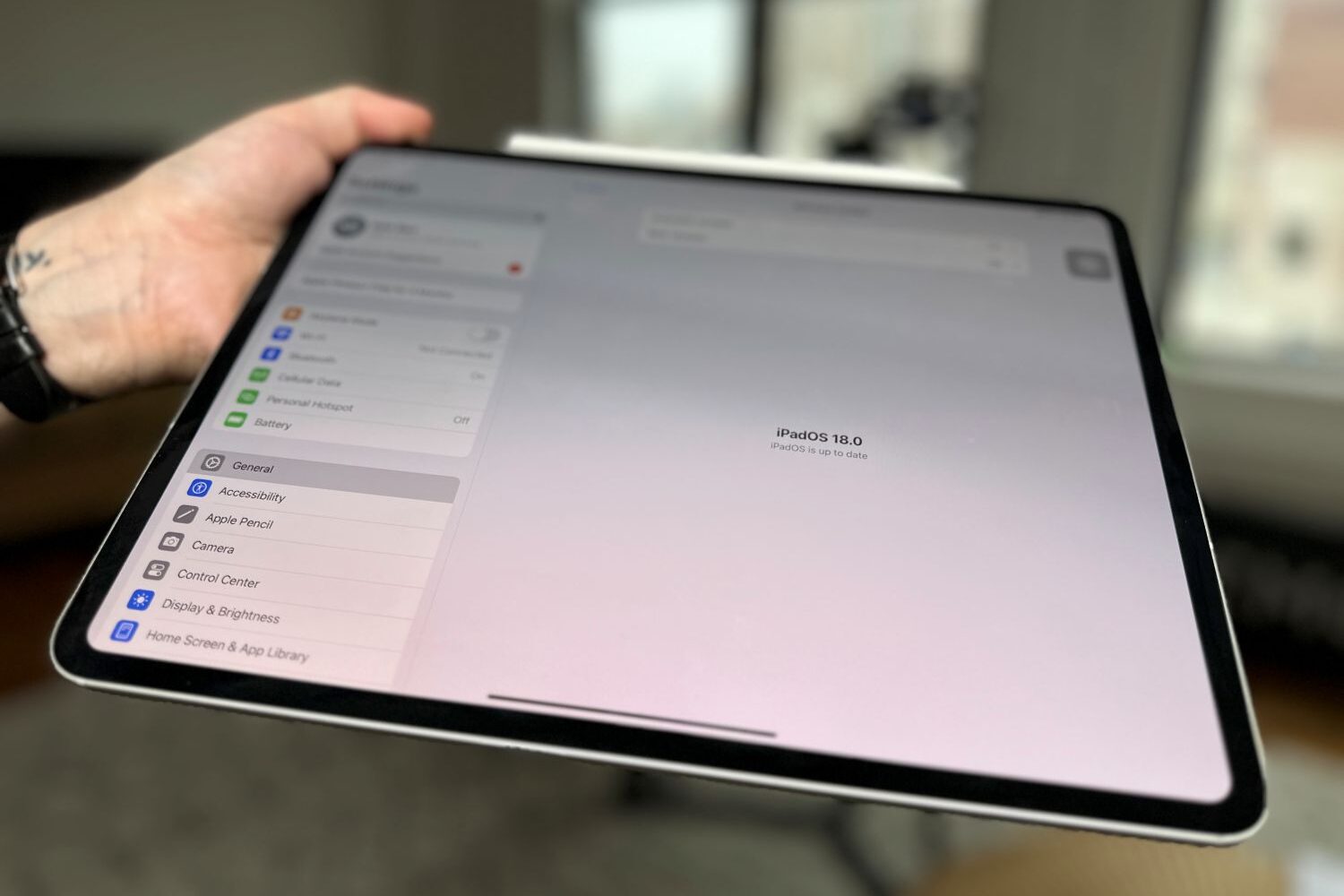 Ipad Pro M4 Ipad Os 18i