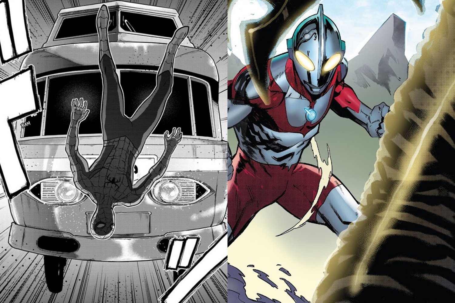 Marvel Ultraman Crossover Comic Manga