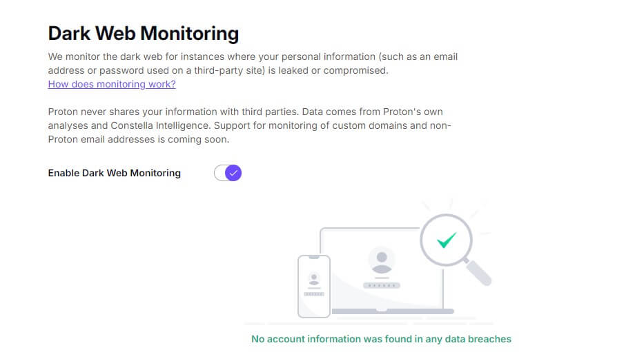 Proton Vpn Dark Web Monitoring