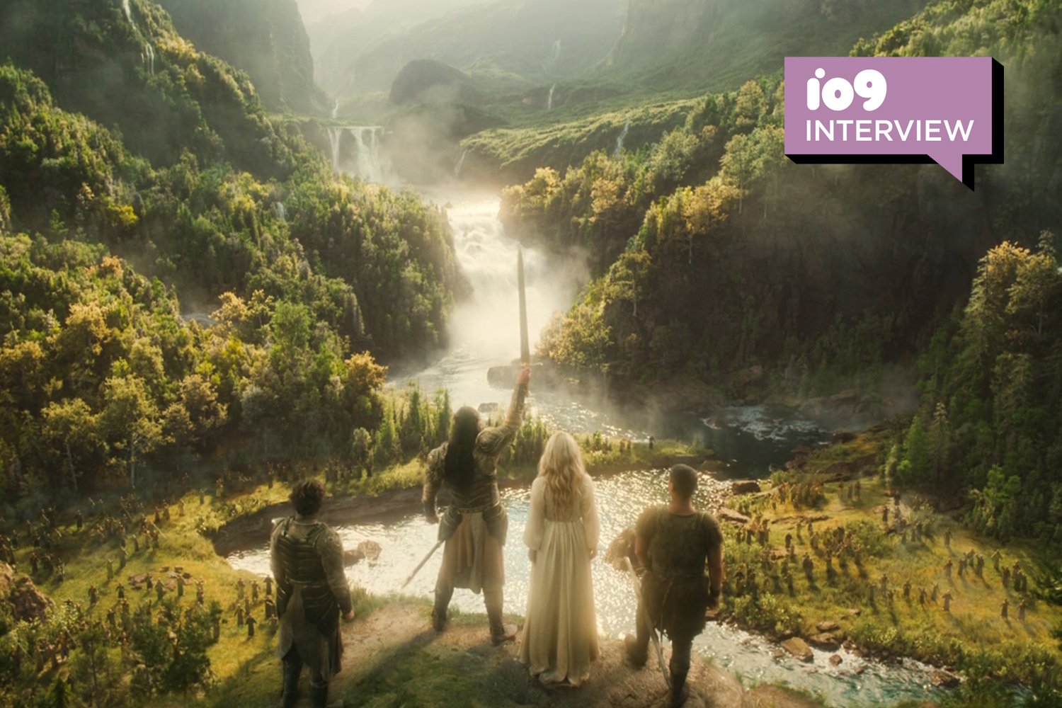 Rings Of Power Season 2 Finale Spoiler Interview Gil Galad Galadriel Elrond Arondir Rivendell