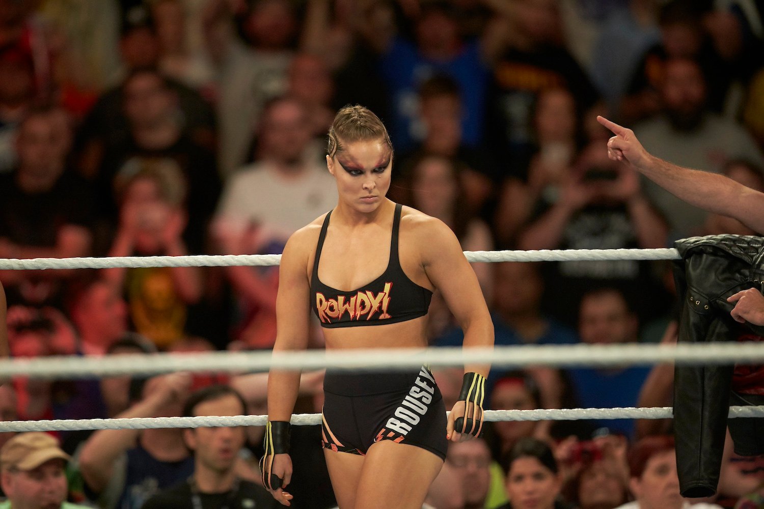 Ronda Rousey at the 2018 WWE SummerSlam