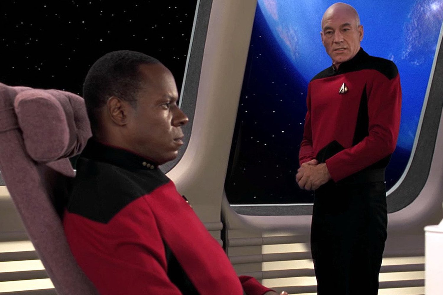 Star Trek Deep Space Nine Emissary Picard Sisko