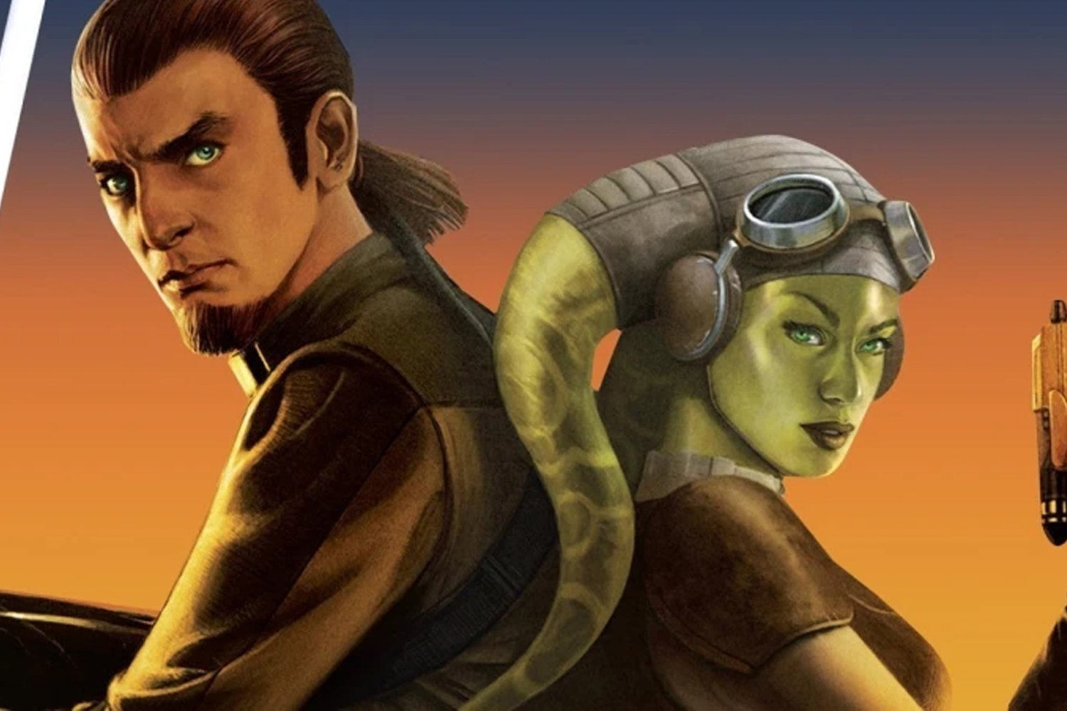 Star Wars A New Dawn Cover Kanan Hera