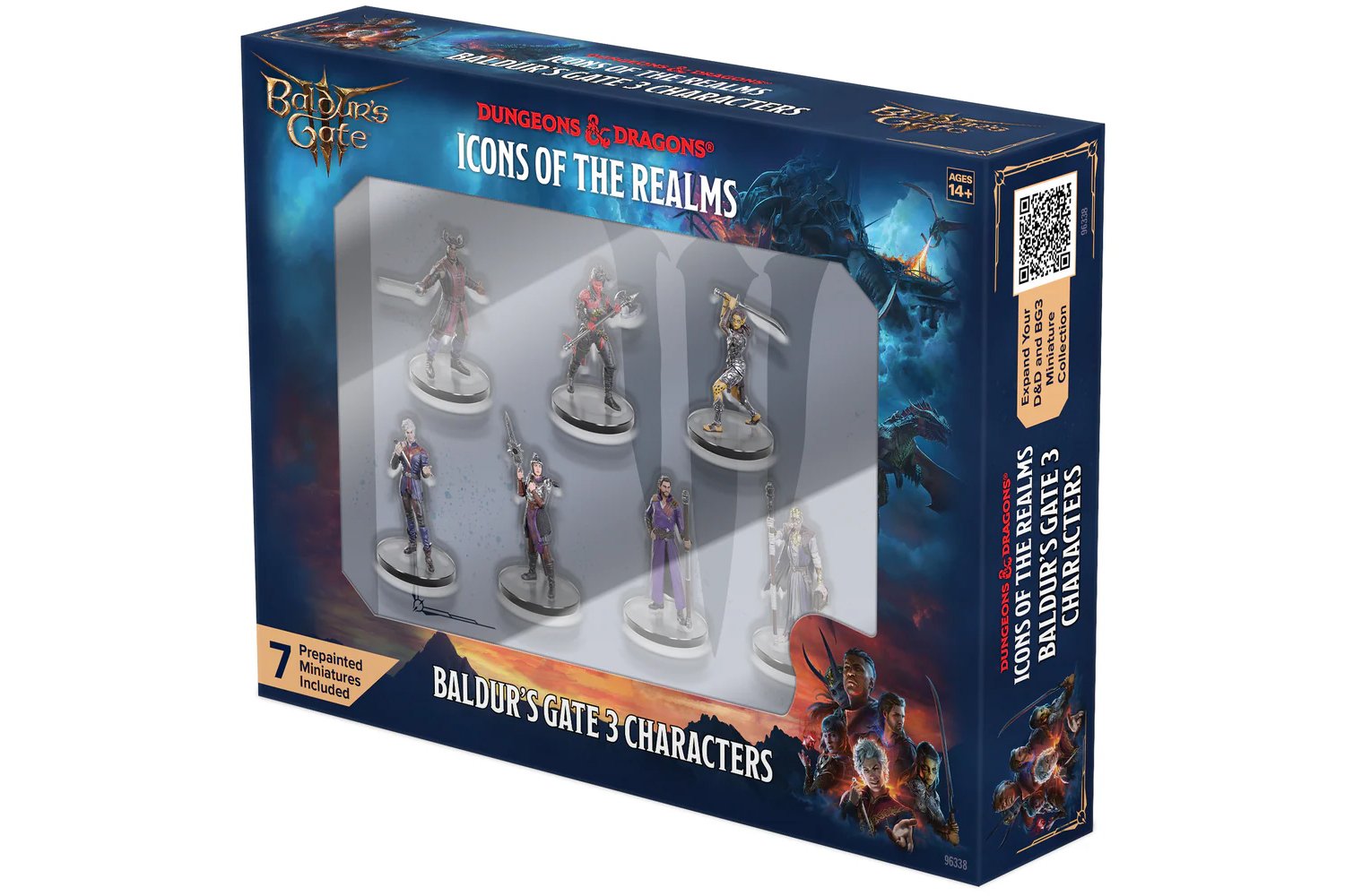 Wizkids Baldurs Gate 3 Icons Of The Realms Character Collection